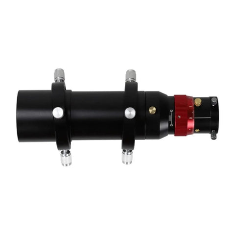 Side view of 1.25 Inch Telescope Accessories 50x180mm Dual Speed Focusing Guide Mirror with Red Dot Finder and Adjustable LED Brightness