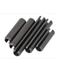 Close-up of 360 Piece Steel Split Spring Dowel Roll Pins Kit Tension Dowels Metal Hardware Assortment For M1.5 to M6