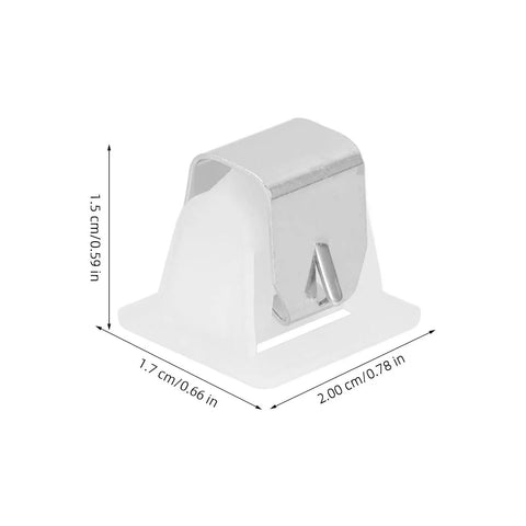 6 Piece Dryer Door Latch Kit Replacement for Washing Machines and Dryers, Built Tough With Plastic and Stainless Steel, Boosts Drying Performance, Includes Door Catch Plates, Lid Latch, Door Locking Mechanism, Hassle Free Upgrade. 1.5 cm lock