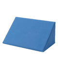 Blue Preacher Curl Pad With Non Slip Base For Home Gym Arm Support 16x8 Inch Cushion High Density Foam Angled Design
