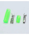 Ultimate 5 Sets Of Heavy Duty 4.0mm 1Pin Car Electrical Connector Kits Featuring Male Female Butt Terminals With Durable Heat Shrink Sheath For Any Auto Wiring Hack Or Repair Project You Might Be Doing Today. green heat shrink connectors