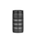 16 Oz Pounder Stainless Steel Vacuum Insulated Can Cooler For Tallboy Beer And Energy Drinks, Charcoal Finish, Front View