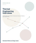 Cover of the book "Ace Your Thermal Engineering Interview With Straight Talk Heat Transfer Fundamentals" featuring graphs and color discs.