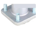 Close-up of metal Front Hub Assembly Repair Part Kit for RXV Golf Cart 2008 and up gas and electric models with bolts visible.