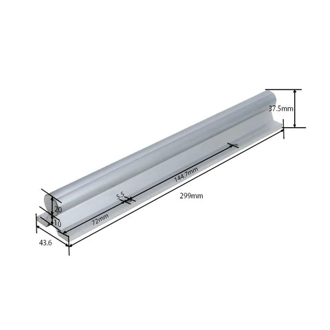 Smash Through Precision Projects With High Grade SBR25 Linear Guide Rails And Slider Blocks For 3D Printers And CNC Tools Smooth Zero Stick Slip Action 750 Millimeter Kits, 750mm SBR25 rail dimensions