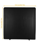 Premium Pull-Lock-Go Tonneau Cover For Ford Ranger 5ft Bed, black cover, measuring 154.3cm/60.75in, waterproof material.