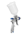 Top Shelf Aluminum Alloy Pneumatic Paint Sprayer With 1.4mm Nozzle, featuring a 600ml gravity cup for effortless paint application.