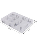 Straight Up Photography Essentials Solid Camera Screw Set With Heavy Duty 1 4 Inch 20 And 3 8 Inch 16 Threads For Dslr Cage Plate Mounts Grip Handles And Cheese Plates Go To Pack Of 24 in clear case.