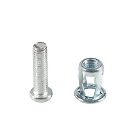 Heavy Duty Rivet Nuts Firm Snap Lock Zinc Plated Steel Kit Expands For Ridiculous Strength On Furniture Wall Mounts And Diy Repairs Screw Bolts Fastening Hardware Gets The Job Done With Pro Grade Performance 25 Pc Set components with rivet nut and screw