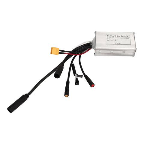 Three Mode Sine Wave Brushless Motor Controller For DIY Electric Conversion 24V 36V 48V 17A With Connector Aluminum Shell For Great Heat Dissipation Works With Hall And Hallless Motors