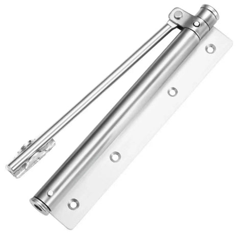 Two Pack Adjustable Aluminum Door Closer Set With Heavy Duty Build And Soft Close Spring No Fuss Easy Install For Home Or Office Smooth Quiet