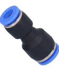 Close-up of Push To Connect Air Line Fittings Set Of 50 Quick Connect Tubing Adapters With No Tools Needed 360 Degree Rotatable Straight Connectors