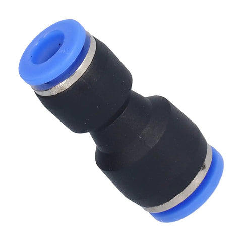 Close-up of Push To Connect Air Line Fittings Set Of 50 Quick Connect Tubing Adapters With No Tools Needed 360 Degree Rotatable Straight Connectors