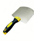 Curved Plastering Trowel With Stainless Steel Arc Blade For Drywall Spackle And Putty Applications with ergonomic grip