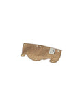 Terri-Band Sweatband Replacement Set For Hard Hats And Helmets, worksite-ready moisture-wicking terry cloth pad, tan, side view