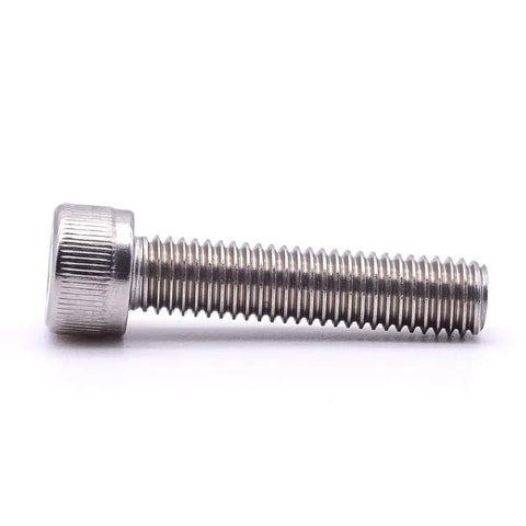 Premium Grade M3 X 16mm Socket Head Cap Screws, 18 8 Stainless Steel Heavy Duty Hardware, side view of screw.