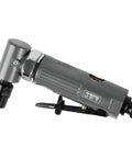 Compact Pneumatic Right Angle Die Grinder Featuring Built In Air Regulator And Safety Throttle Lock Delivers Badass 22000 Rpm Torque for precise grinding.
