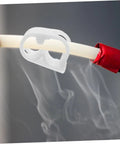 20 Pack Adjustable Flow Control Hose Clamps White Plastic Tube Valves For Lab Work Brewing Irrigation And Aquarium Systems Easy No Fuss Shutoff And Flexible Tubing Compatibility on smoking tube close-up