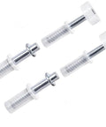 Spring Loaded Bi Fold Door Top Roller Guide Wheel And Top Pivot Kit for sliding doors, nylon and metal components
