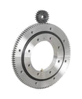 Rock Solid Heavy Duty Slewing Ring Gear Turntable Bearing for Support Crane featuring crossed roller design and robust build.
