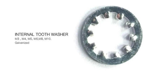Star Split Lock Washers Kit 1440 Pieces with internal tooth washer for vibration reduction