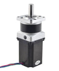 Nema 23 Stepper Motor 76.5mm with 10:1 MG Series Planetary Gearbox, 30 Arcmin Backlash, built-in shaft coupling, high torque