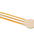 FLEXMAN thin-film pressure sensor with three parallel gold strips and round sensing pad