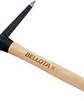 Beast Of A Pickaxe With Beech Wood Handle And 450g Forged Steel Head Ergonomic Oval Grip Glass Fiber Wedge Heavy Duty Construction