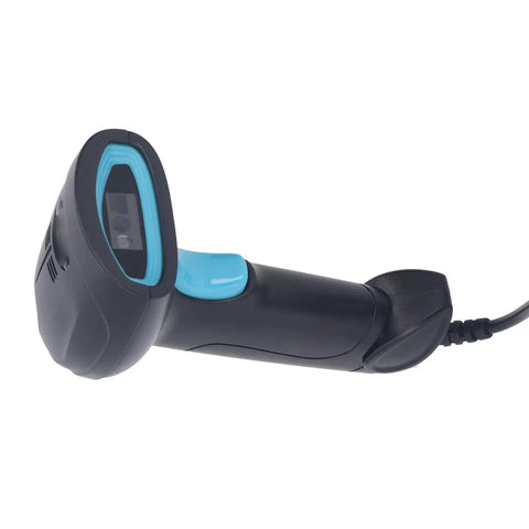 Wired Barcode Scanner With Quick Response Voice Feedback And QR Code Reading For Inventory Management, durable ABS design