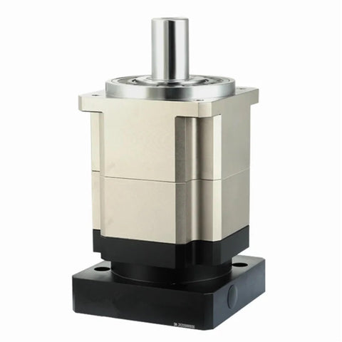 Hella Reliable Helical Gear Planetary Gearbox Reducer for 110mm AC Servo Motors, featuring a 19mm input shaft and robust design.