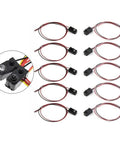 Five Pack Infrared Break Beam Sensor Module For Arduino And Robotics, Blazing Fast 2ms Response Time, 3 To 5V DC NPN Normally Open Output
