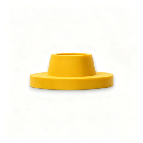 Yellow chair glide from Non Slip Chair Glides 8 Pack For Eames Eiffel Style Wire Leg Dining Chairs Feet Caps That Protect Hardwood Tile