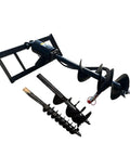 Heavy Duty Hydraulic Post Hole Digger With 3 Drilling Bits 6 Inch 12 Inch 14 Inch Plus Rock Auger Frame