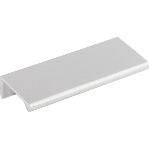 Mercer Collection 4 Inch Europa Tab Cabinet Pull Flat Black Finish For 3 Inch Center To Center Installations