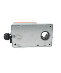Ultra Reliable Modulating Damper Actuator Featuring 5Nm Torque And 24V AC DC Power Ip54 Rated HVAC vent controller viewed from back with cable attachment.