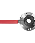 100mm ER32 Collet Chuck and wrench for CNC milling, heavy-duty high-speed steel quenched to 45 to 50 HRC, tight concentricity, durable precision.