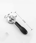 Top Shelf Bean To Cup Coffee Machine And Manual Italian Espresso Brewer With Heavy Duty Stainless Steel Build And Ultra Quiet Pump For Zero Hassle Home Office Cappuccino Brewing, 58mm portafilter with black handle.