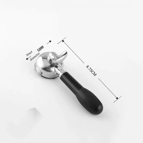 Stainless Steel Bean To Cup Espresso And Cappuccino Maker Italian Manual Brew System Quiet Pump Filter smooth coffee tamper 58mm diameter