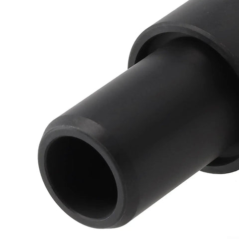Close-up of a black plastic Front Fork Seal Installation Tool For Fox And Suspension, Oil Seal Driver Kit, 30mm 32mm 34mm 35mm 36mm 40mm.