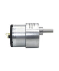 Kickass 24V Dc Mini Gear Motor With High Torque Reduction Box, compact design, 6mm shaft, suitable for DIY robotics projects.