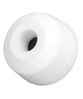Ultimate Set Of 4 Heavy Duty Leaf Spring Bumpers To Slash Vibration And Boost Ride Comfort With Rubber Buffer Stops Perfect For 2003-2015 Models white rubber suspension bumper close-up