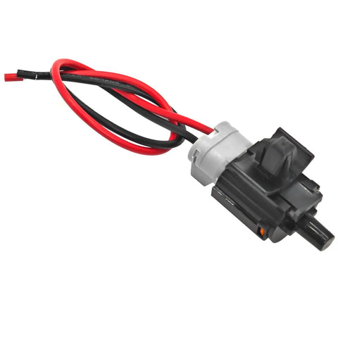 Precision Ambient Temperature Sensor With Connector Pigtail Harness For Hyundai Kia Ride Straight Up Easy Swap Replacement, detailed view of sensor and wires.