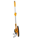 Fauitay Distance Measuring Wheel with 0-9999.9m Range, Foldable 16in for side view showing yellow wheel and silver handle.