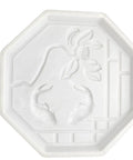 Large Round Concrete Mold For Walkways And Patios 18.89 Inch Diameter Reusable Brick Paver Tile Mold With Lotus Pattern Easy Demold