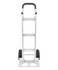Heavy Duty Aluminum Hand Truck Dolly With 500 Lbs Capacity, Beefed Up Alloy Hand Cart For Moving Boxes And Equipment, Rugged Rust Resistant Design For Worksites, front view