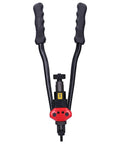 Beefy Pro Grade Heavy Duty Double Handle Hand Riveter Tool With M3 M4 M5 M6 M8 M10 Mandrels And Blind Rivet Nuts kit, front view