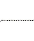 12 Outlet Long Power Strip With 6 Foot Cord For Dorm Rooms Workbenches Shops And Garages, Beefy Heavy Duty Metal Housing