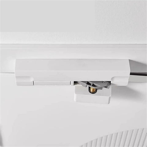 Door Damping Buffer For Flat Outward Opening Doors Invisible Wooden Hydraulic Closer In White Silent Self Closing Mechanism No Fuss Install