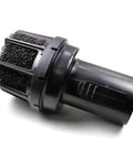 Two Point Five Inch Shop Vacuum Muffler Diffuser For Noise Reduction And Air Filtration heavy duty black exhaust accessory