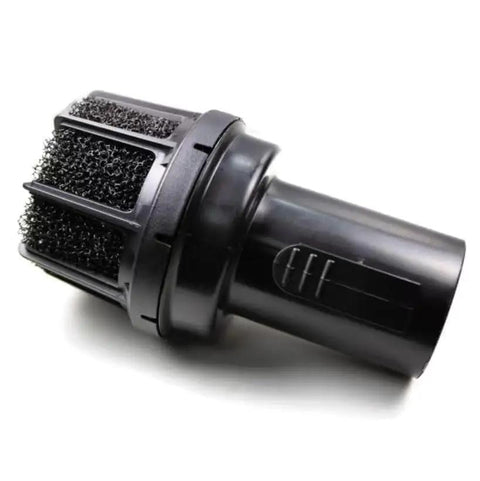Two Point Five Inch Shop Vacuum Muffler Diffuser For Noise Reduction And Air Filtration heavy duty black exhaust accessory